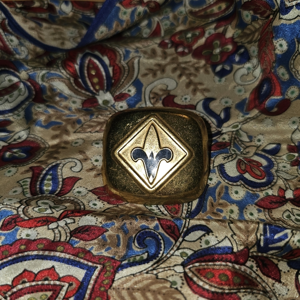 Webelos Rank Cub Adjustable Neckerchief Scarf Slide Boy Scouts Of America BSA
